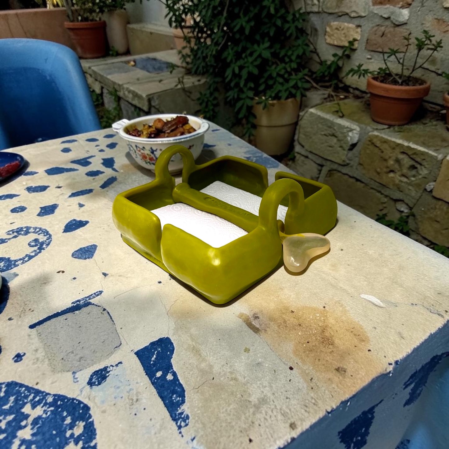 Servilletero NIDO a prueba de Viento💨 en Resina Especial